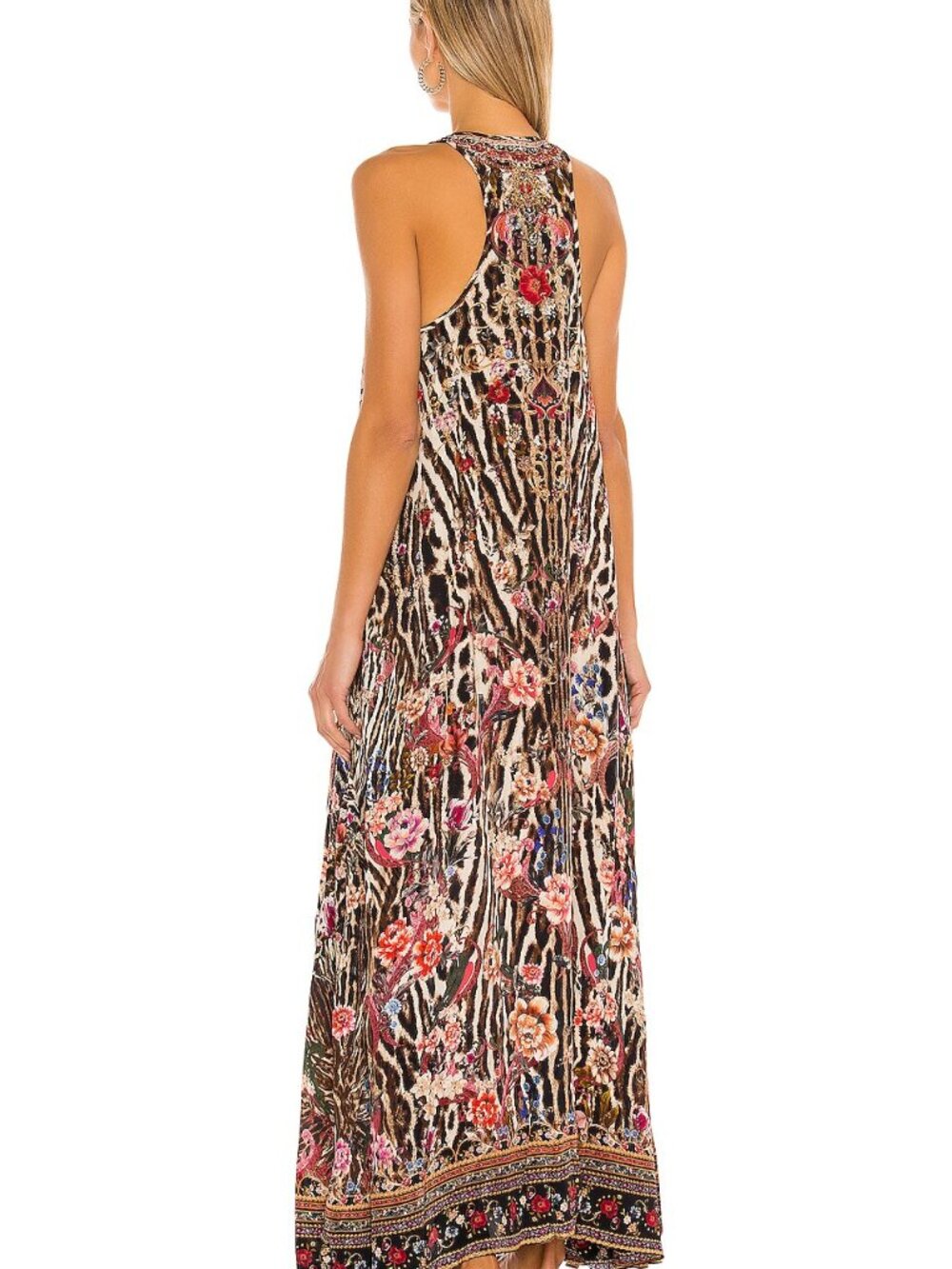 NWOT Camilla V-Neck Racerback Dress Liv a Little S $649 - Picture 3 of 7